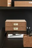 Коробка для хранения Bigso Box of Sweden Birger, ДВП, 33 25,5 14,5 см, коричневый — фото 4