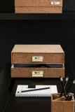 Коробка для хранения Bigso Box of Sweden Birger, ДВП, 33 25,5 14,5 см, коричневый — фото 5