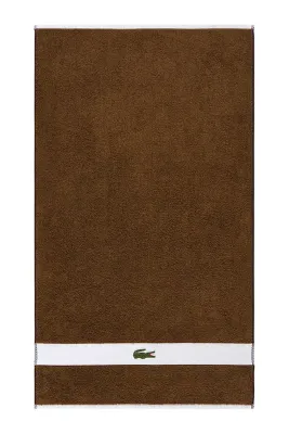 Полотенце для лица Lacoste LCASUAL Pecan, хлопок, 55 100 см, коричневый