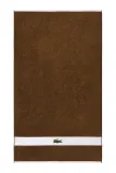 Полотенце для лица Lacoste LCASUAL Pecan, хлопок, 55 100 см, коричневый — фото 1