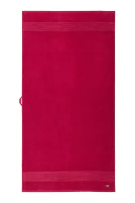 Полотенце банное Lacoste LLECROCO Bigarreau, хлопок, 70 120 см, фиолетовый