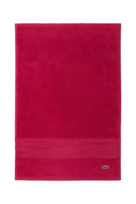 Полотенце для лица Lacoste LLECROCO Bigarreau, хлопок, 40 60 см, фиолетовый