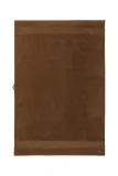 Полотенце банное Lacoste LLECROCO Pecan, хлопок, 100 120 см, коричневый — фото 1