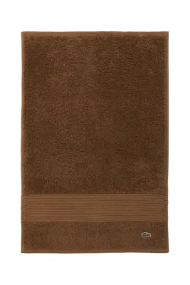 Полотенце для лица Lacoste LLECROCO Pecan, хлопок, 40 60 см, коричневый