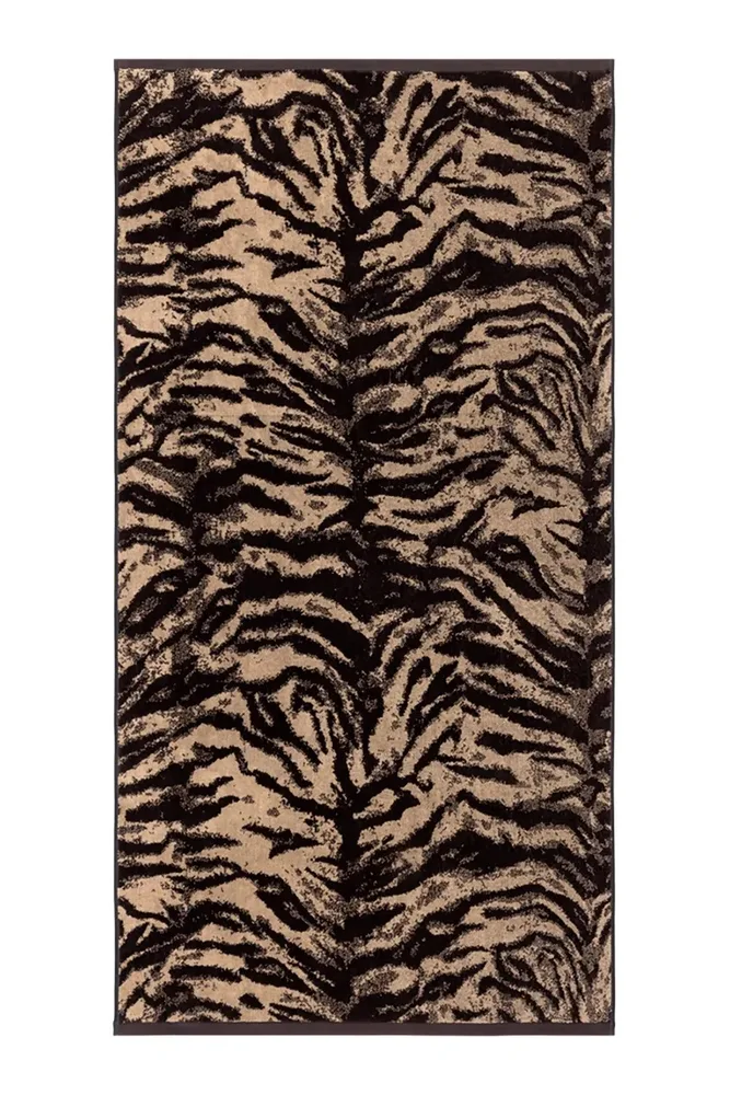 Полотенце банное Kenzo KFAUVE Naturel, хлопок, 70 120 см, коричневый