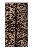 Полотенце банное Kenzo KFAUVE Naturel, хлопок, 70 120 см, коричневый — фото 1
