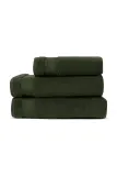 Полотенце для лица Kenzo KWEAVE Kaki, хлопок, 45 70 см, зелёный — фото 2