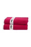 Полотенце для лица Lacoste LCASUAL Bigarreau, хлопок, 55 100 см, фиолетовый — фото 2