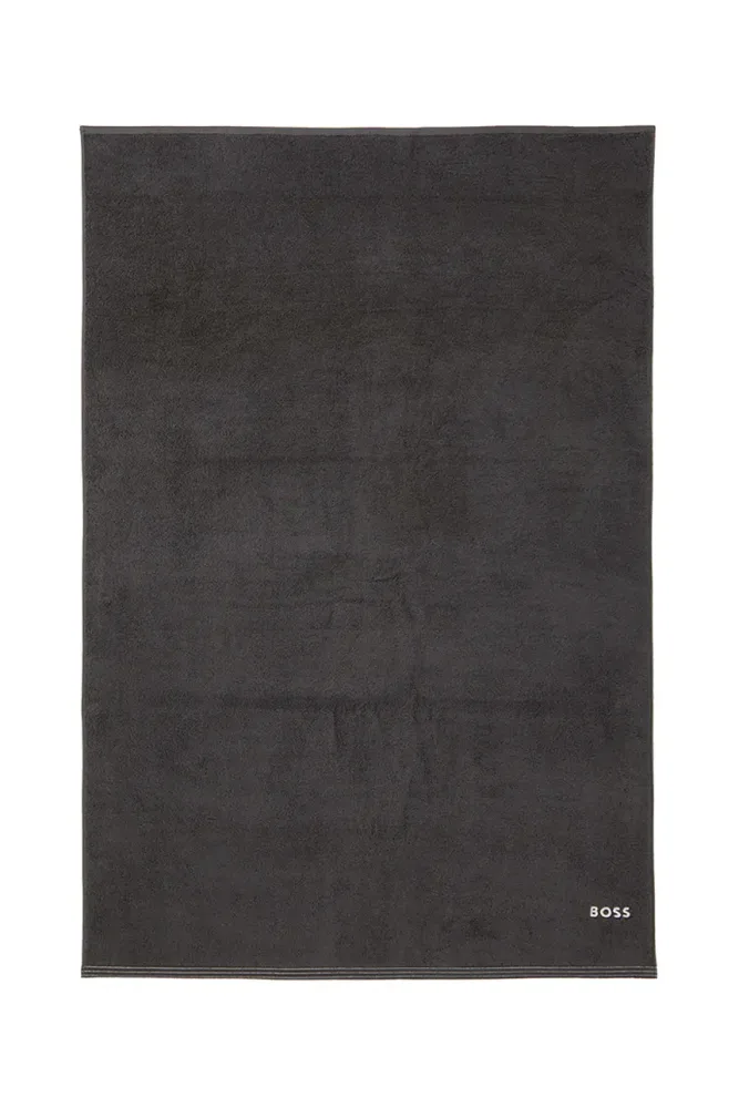 Полотенце банное Boss EDGE Graphite, хлопок, 100 120 см, серый