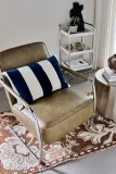 Декоративная наволочка House Doctor na lnem HDSono, 60 40 см, тёмно-синий — фото 3