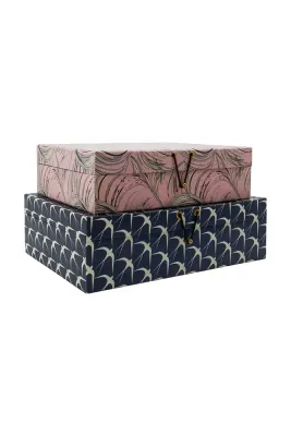 Набор коробок для хранения House Doctor HDKeep 2-pack, картон, разноцветный