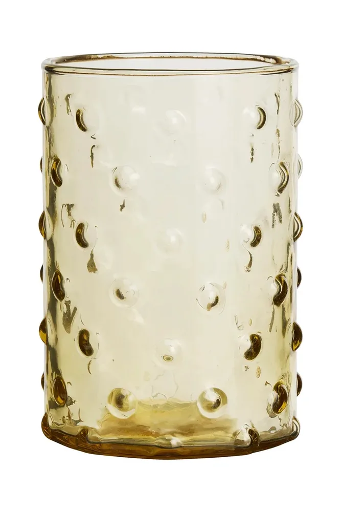 Стакан Madam Stoltz, szkla barwionego x EV.35873, 300 мл, стекло, жёлтый