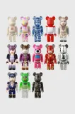 Фигурка декоративная Medicom Toy Be@rbrick Blindbox Series 47 BLINDBOX.47, полирезин, 7 см — фото 1