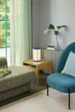 Hübsch Настольная лампа H bsch zelaza 20 x, стекло, LED, синий — фото 5