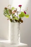 Ваза S p Collection, стекло, белый — фото 3