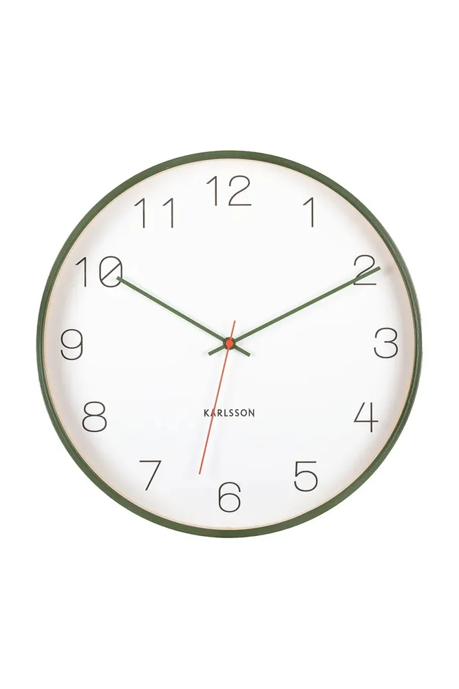 Настенные часы Karlsson KA5926GR, дерево