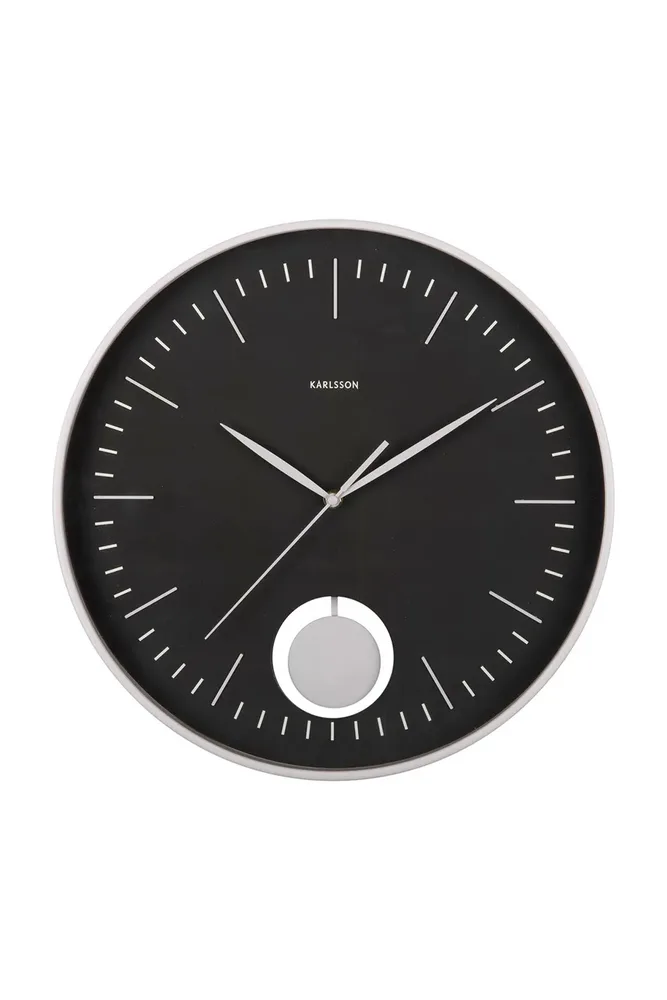 Настенные часы Karlsson z tworzywa sztucznego KA6065BK, 40,6 см