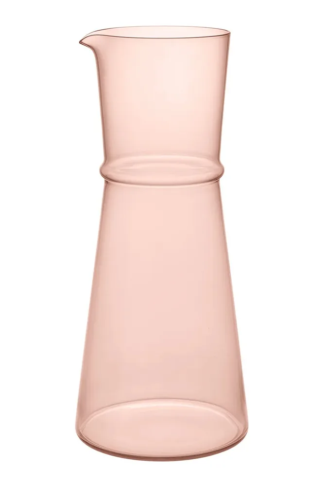 Кувшин Ferm Living, szkla barwionego 25 x 1104272740, 1350 мл, стекло, розовый