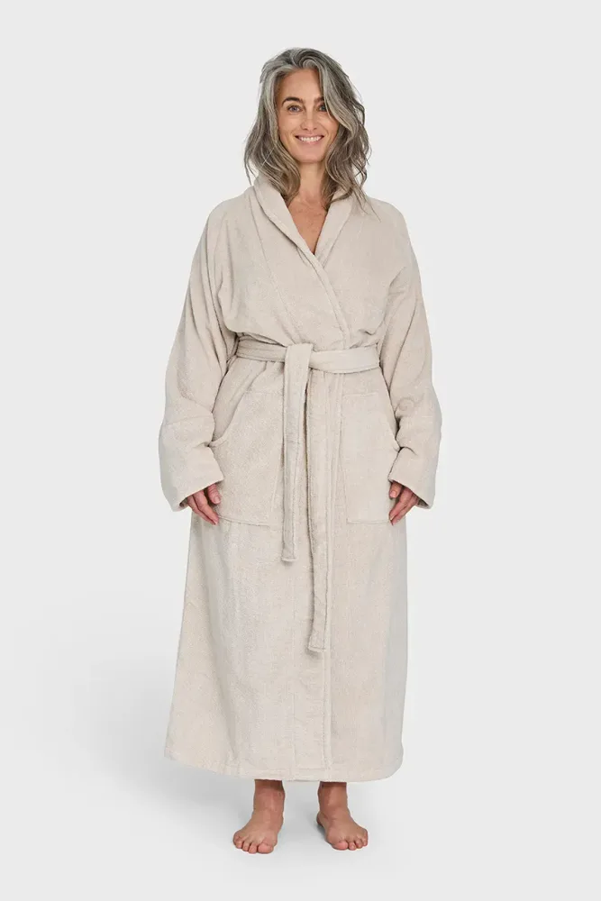 Полотенце банное Bongusta szlafrok L/XL BON103, хлопок, бежевый