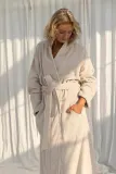 Полотенце банное Bongusta szlafrok L/XL BON103, хлопок, бежевый — фото 4