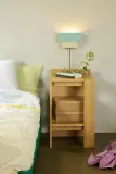 Hübsch Настольная лампа H bsch scienna stalowa 22 x 12 x, текстиль, E27, серый — фото 4