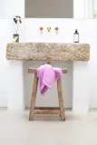 Полотенце для лица Bongusta, хлопок, 50 80 см, фиолетовый — фото 2