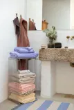 Полотенце банное Bongusta, хлопок, 100 120 см, фиолетовый — фото 3
