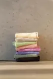 Полотенце для лица Bongusta, хлопок, 30 30 см, зелёный — фото 2