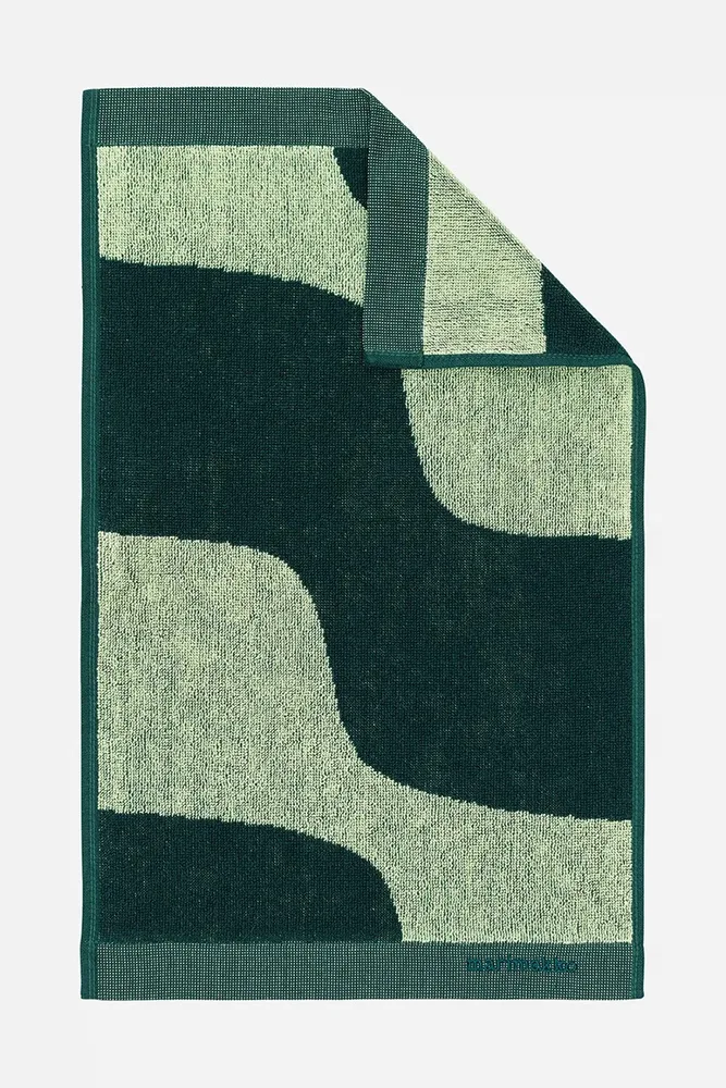 Полотенце для лица Marimekko, хлопок, 30 50 см, зелёный