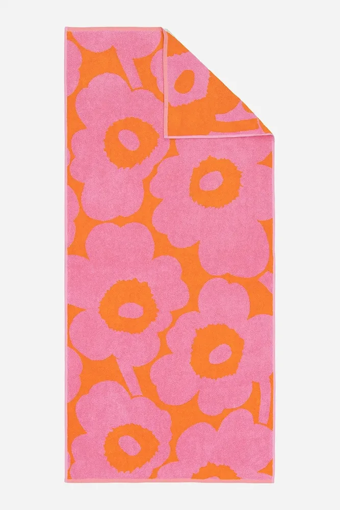 Полотенце банное Marimekko, хлопок, 70 120 см, красный