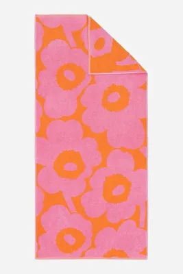 Полотенце банное Marimekko, хлопок, 70 120 см, красный