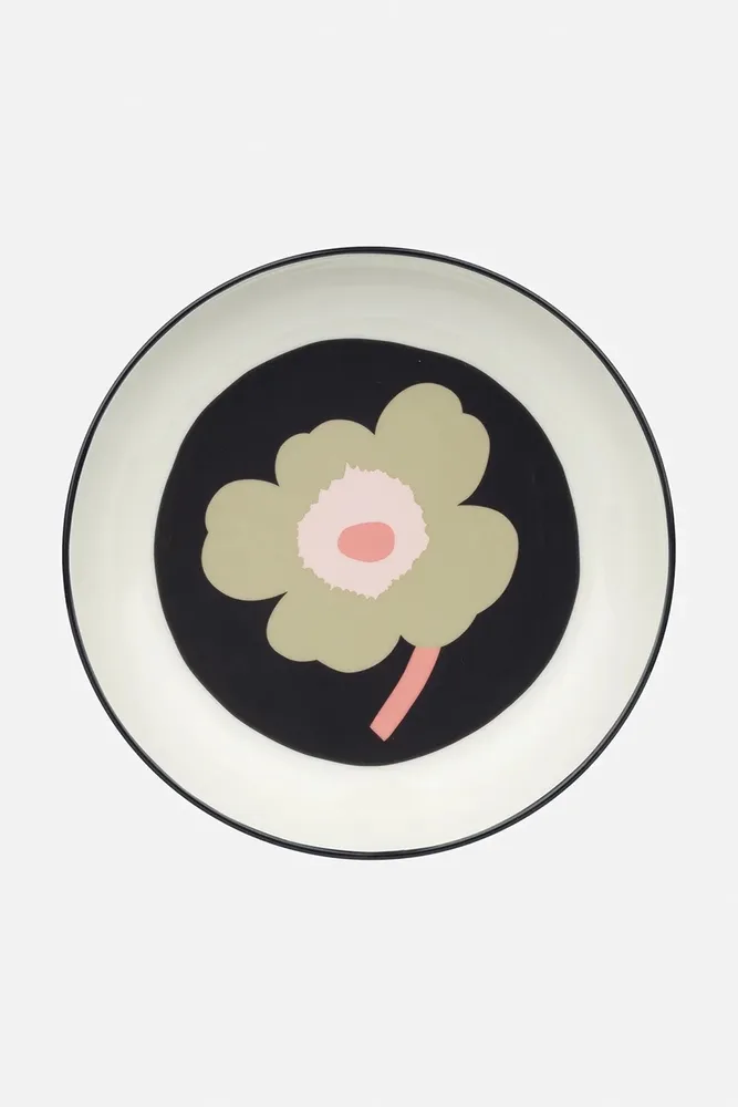 Тарелка закусочная Marimekko z kamionki, каменная керамика, 20,5 см, разноцветная