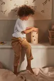 Настольная лампа Ferm Living lniana 26,5 x, текстиль, LED, бежевый — фото 3