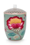 Контейнер для хранения продуктов Pip Studio porcelany 1,5 л 51009044, стекло, синий — фото 1