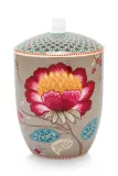 Контейнер для хранения продуктов Pip Studio porcelany 1,5 л 51009043, стекло, зелёный — фото 1