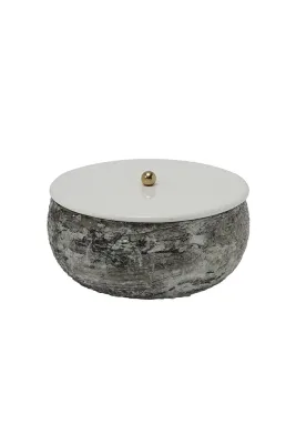 Коробка для хранения Present Time zelaza PT4353WH, металл, 16,5 в7 см, красный