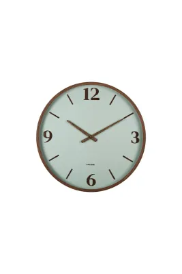 Настенные часы Karlsson z tworzywa sztucznego KA6087GR, дерево