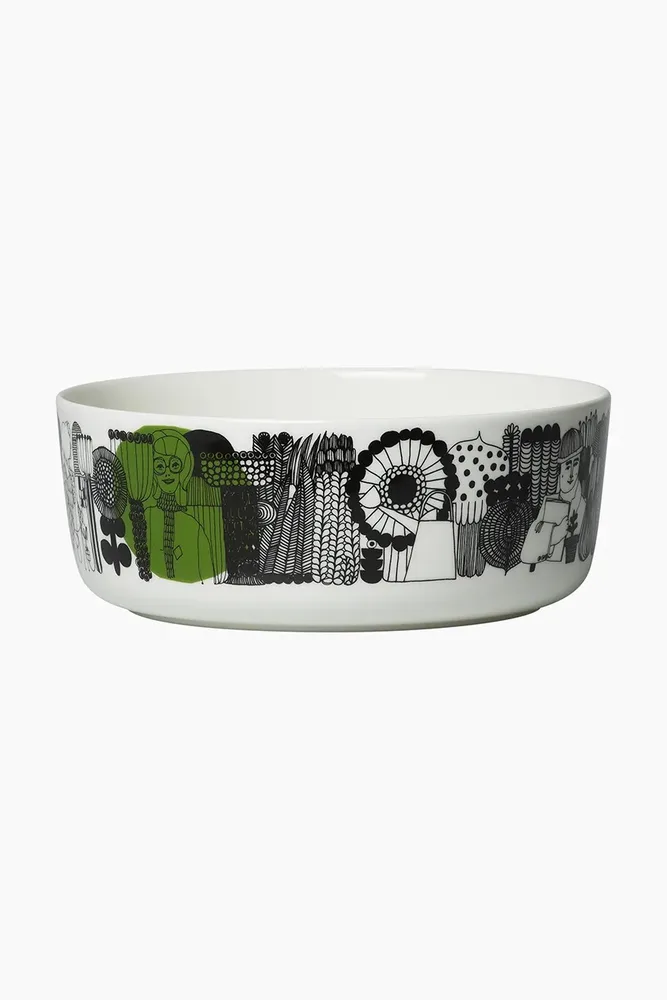 Салатник Marimekko na owoce, каменная керамика, 20 см, разноцветный