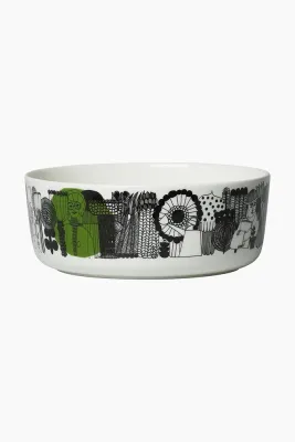 Салатник Marimekko na owoce, каменная керамика, 20 см, разноцветный