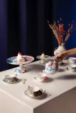 Чашка с блюдцем Seletti, фарфор, 200 мл, разноцветный — фото 2
