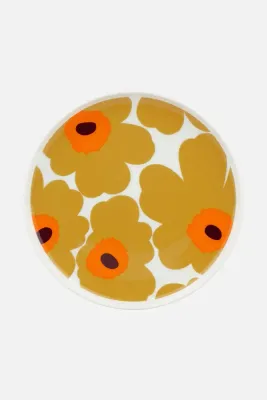 Тарелка закусочная Marimekko z kamionki, каменная керамика, 20 см, белая
