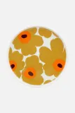 Тарелка закусочная Marimekko z kamionki, каменная керамика, 20 см, белая — фото 1