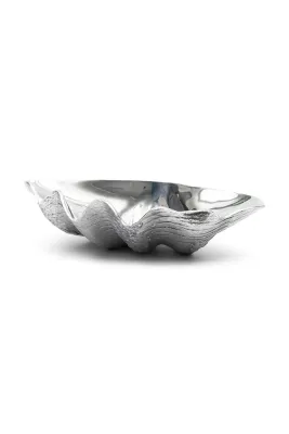 Поднос Riviera Maison misa aluminium 573590, алюминий, 42 27 10 см, серебристый