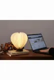 Настольная лампа Gingko Design papieru 18,2 x 7,2 x, дерево, LED, выс. 20 см, бежевый — фото 3