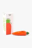 Подсвечник Fluid Market, керамика, 15 см, оранжевый — фото 3