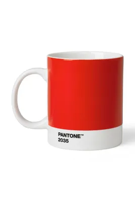 Кружка Pantone, фарфор, 375 мл, красный