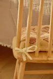 Декоративная подушка Calma House bawelniana, хлопок, 40 40 см, бежевый — фото 4
